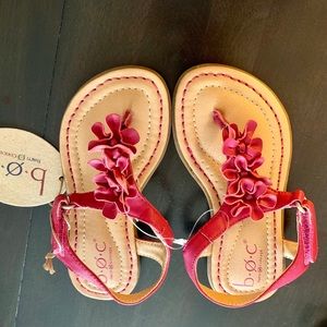 NWT! Pink leather sandals